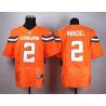 Cheap Johnny Manziel Browns Jersey From China #2 Orange 2015 new Elite