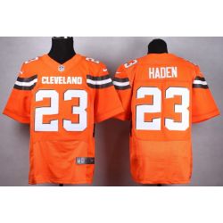Cheap Joe Haden Browns Jersey From China #23 Orange 2015 new Elite