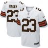 Cheap Joe Haden Browns Jersey From China #23 White Elite