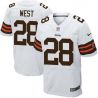 Cheap Terrance West Browns Jersey From China #28 White Elite