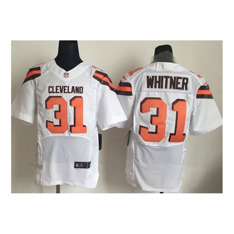 Cheap Donte Whitner Browns Jersey From China #31 White 2015 new Elite