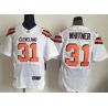 Cheap Donte Whitner Browns Jersey From China #31 White 2015 new Elite