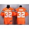 Cheap Jim Brown Browns Jersey From China #32 Orange 2015 new Elite