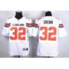 Cheap Jim Brown Browns Jersey From China #32 White 2015 new Elite