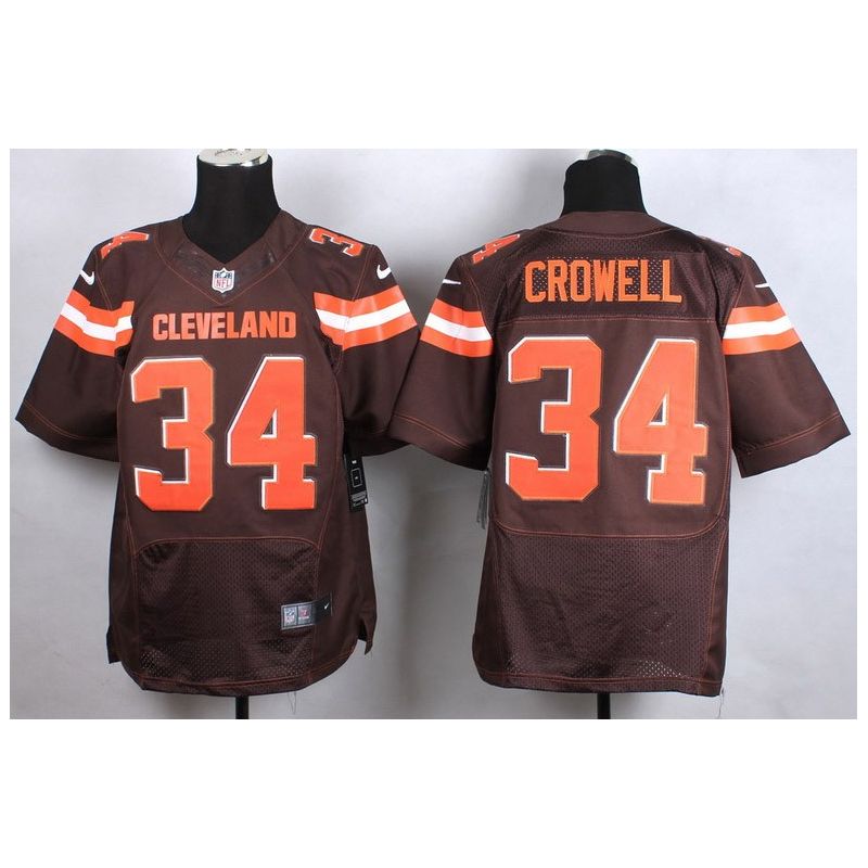 Cheap Isaiah Crowell Browns Jersey From China #34 Brow 2015 new Elite