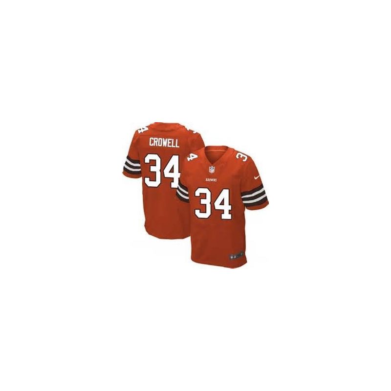 Cheap Isaiah Crowell Browns Jersey From China #34 Orange Elite Cheap Isaiah Crowell Browns Jersey From China #34 Orange Elite