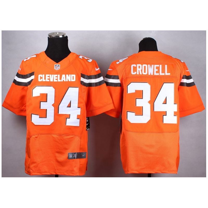 Cheap Isaiah Crowell Browns Jersey From China #34 Orange 2015 new Elite Cheap Isaiah Crowell Browns Jersey From China #34 Orange 2015 new Elite
