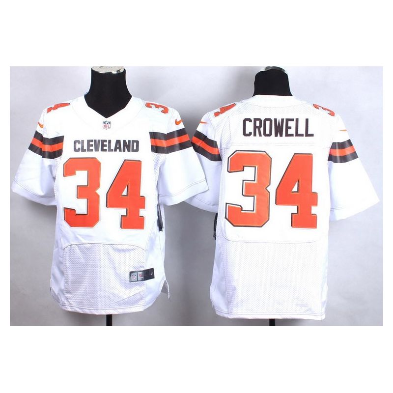 Cheap Isaiah Crowell Browns Jersey From China #34 White 2015 new Elite Cheap Isaiah Crowell Browns Jersey From China #34 White 2015 new Elite