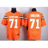 Cheap Danny Shelton Browns Jersey From China #71 Orange 2015 new Elite
