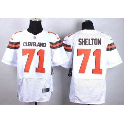 Cheap Danny Shelton Browns Jersey From China #71 White 2015 new Elite