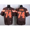 Cheap Cameron Erving Browns Jersey From China #74 Brown 2015 new Elite