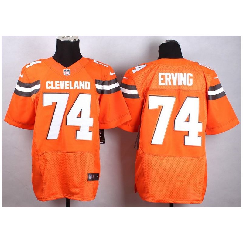 Cheap Cameron Erving Browns Jersey From China #74 Orange 2015 new Elite Cheap Cameron Erving Browns Jersey From China #74 Orange 2015 new Elite