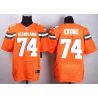 Cheap Cameron Erving Browns Jersey From China #74 Orange 2015 new Elite