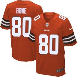 Cheap Dwayne Bowe Browns Jersey From China #80 Orange Elite