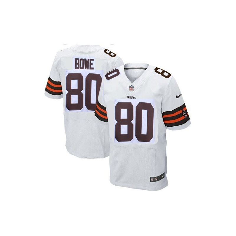 Cheap Dwayne Bowe Browns Jersey From China #80 White Elite Cheap Dwayne Bowe Browns Jersey From China #80 White Elite