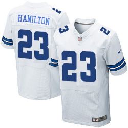 Cheap Jakar Hamilton Cowboys Jersey From China #23 White Elite