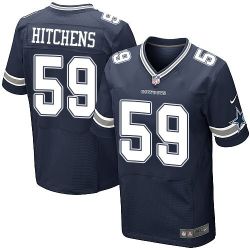 Cheap Anthony Hitchens Cowboys Jersey From China #59 Blue Elite