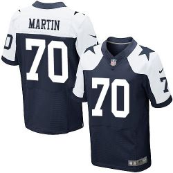 Cheap Zack Martin Cowboys Jersey From China #70 Blue thanksgiving Elite