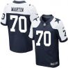 Cheap Zack Martin Cowboys Jersey From China #70 Blue thanksgiving Elite