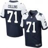 Cheap Lael Collins Cowboys Jersey From China #71 Blue Thanksgiving Elite