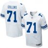 Cheap Lael Collins Cowboys Jersey From China #71 White Elite