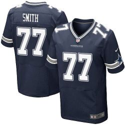 Cheap Tyron Smith Cowboys Jersey From China #77 Blue Elite