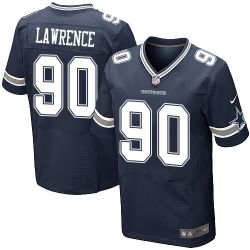 Cheap Demarcus Lawrence Cowboys Jersey From China #90 Blue Elite