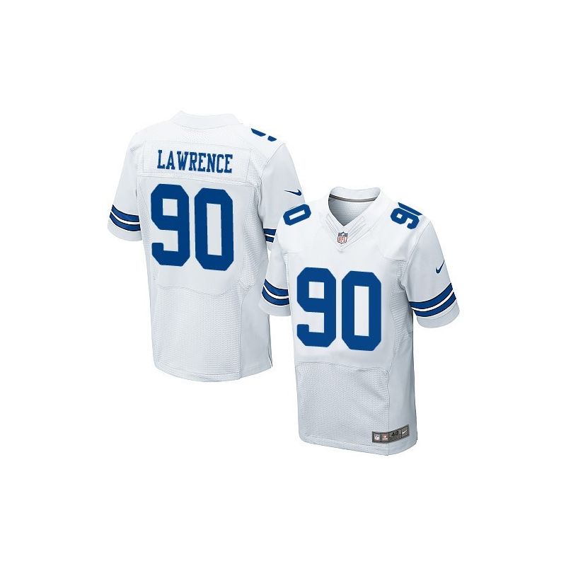 Cheap Demarcus Lawrence Cowboys Jersey From China #90 White Elite Cheap Demarcus Lawrence Cowboys Jersey From China #90 White Elite