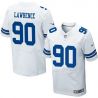 Cheap Demarcus Lawrence Cowboys Jersey From China #90 White Elite
