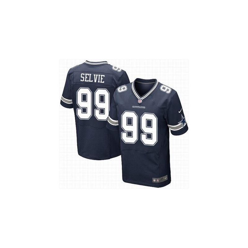 Cheap George Selvie Cowboys Jersey From China #99 Blue Elite Cheap George Selvie Cowboys Jersey From China #99 Blue Elite