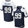 Cheap George Selvie Cowboys Jersey From China #99 Blue thanksgiving Elite