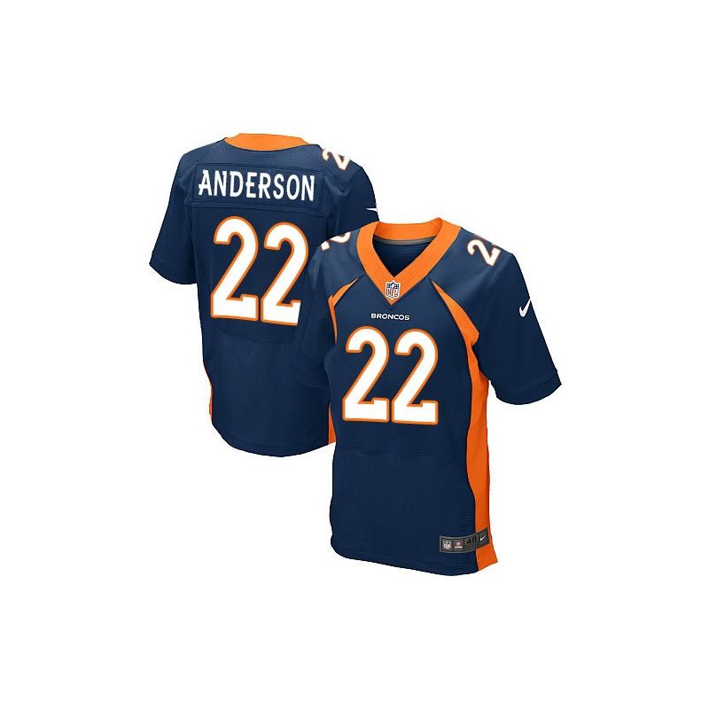 Cheap CJ Anderson Broncos Jersey From China #22 Blue Elite Cheap CJ Anderson Broncos Jersey From China #22 Blue Elite