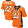 Cheap CJ Anderson Broncos Jersey From China #22 Orange Elite