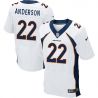 Cheap CJ Anderson Broncos Jersey From China #22 White Elite