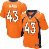 Cheap TJ Ward Broncos Jersey From China #43 Orange Elite
