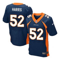 Cheap Jerrell Harris Broncos Jersey From China #52 Blue 2013 Elite