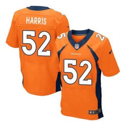 Cheap Jerrell Harris Broncos Jersey From China #52 Orange 2013 Elite