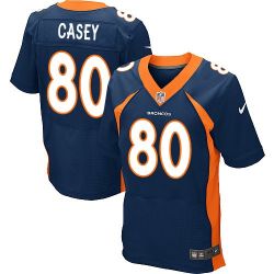 Cheap James Casey Broncos Jersey From China #80 Blue Elite