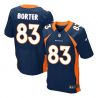 Cheap David Porter Broncos Jersey From China #83 Blue Elite