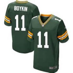 Cheap Jarrett Boykin Packers Jersey From China #11 Green Elite