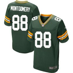 Cheap Ty Montgomery Packers Jersey From China #88 Green Elite