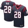 Cheap Alfred Blue Texans Jersey From China #28 Blue Elite