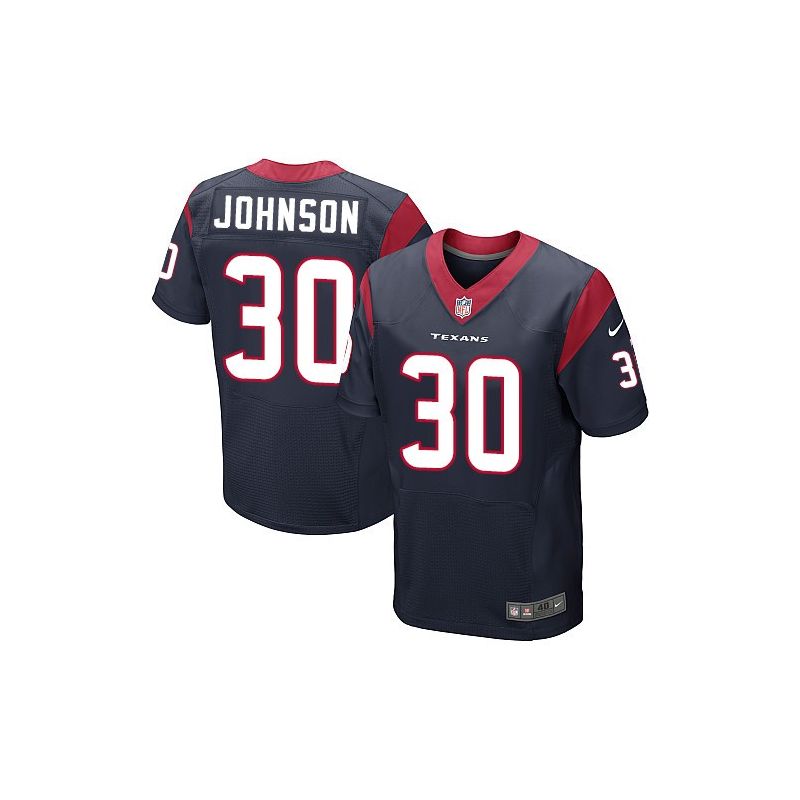 Cheap Kevin Johnson Texans Jersey From China #30 Blue Elite Cheap Kevin Johnson Texans Jersey From China #30 Blue Elite
