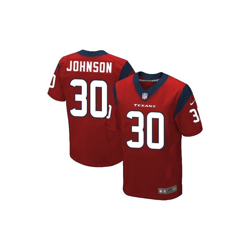Cheap Kevin Johnson Texans Jersey From China #30 Red Elite Cheap Kevin Johnson Texans Jersey From China #30 Red Elite