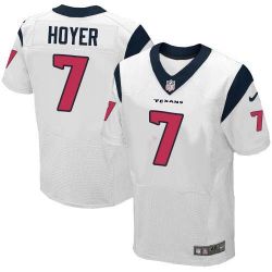 Cheap Brian Hoyer Texans Jersey From China #7 White Elite