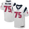 Cheap Vince Wilfork Texans Jersey From China #75 White Elite