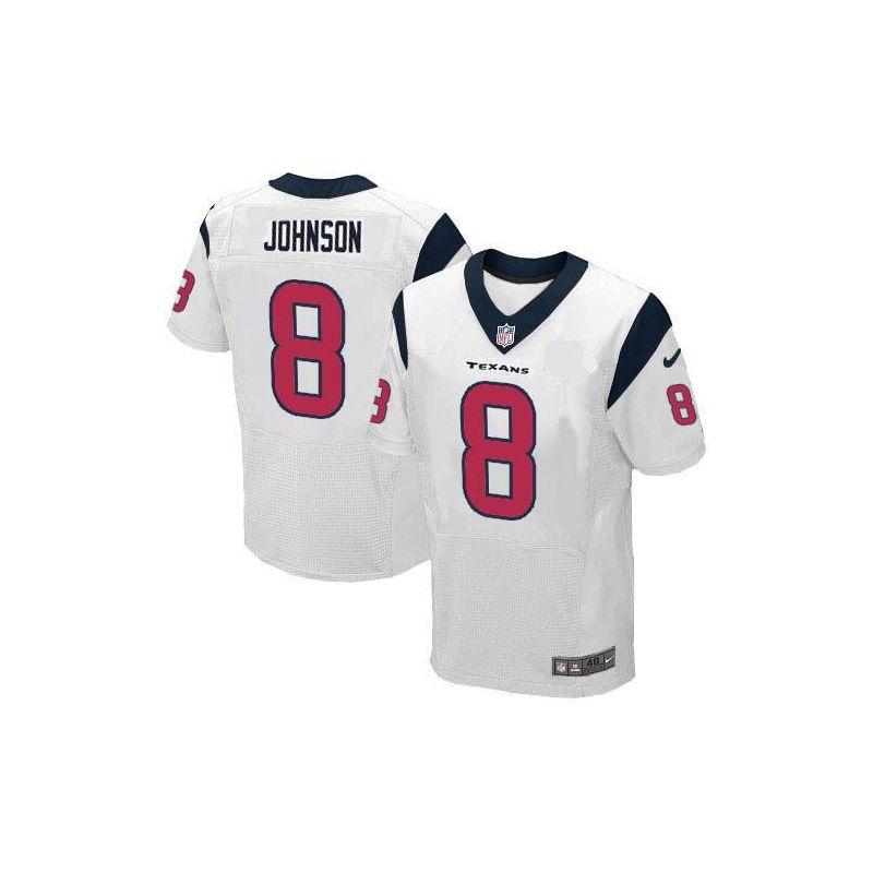 Cheap Will Johnson Texans Jersey From China #8 White Elite Cheap Will Johnson Texans Jersey From China #8 White Elite