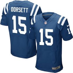Cheap Phillip Dorsett Colts Jersey From China #15 Blue Elite