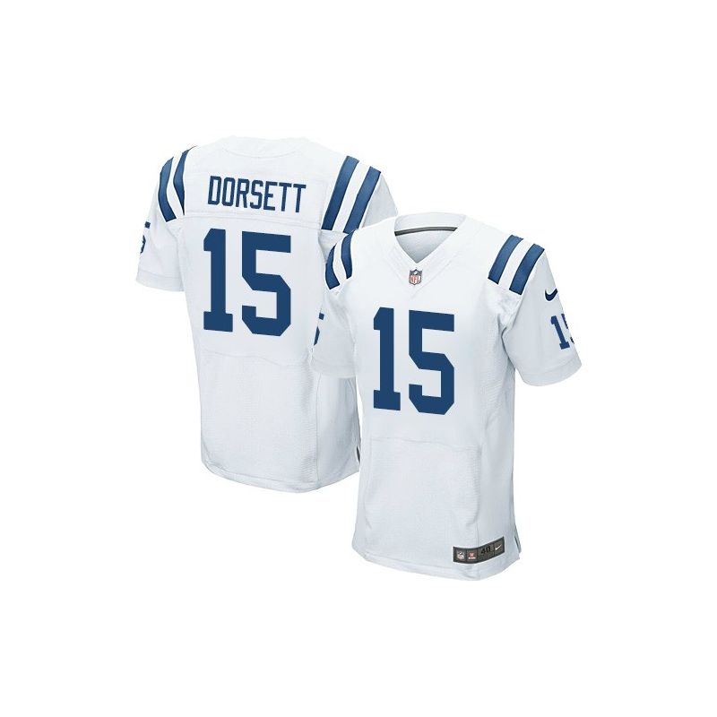 Cheap Phillip Dorsett Colts Jersey From China #15 White Elite