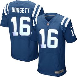 Cheap Phillip Dorsett Colts Jersey From China #16 Blue Elite